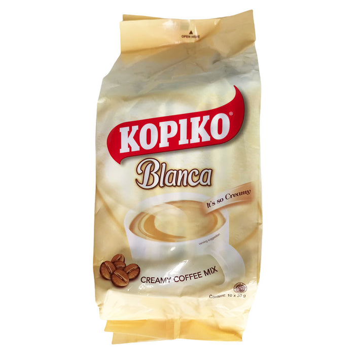 Kopiko Blanca Creamy Coffee - 10x30g