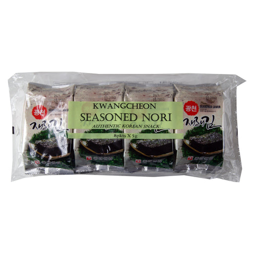 Kwangcheon Seasoned Nori - 8 x 5g Packets