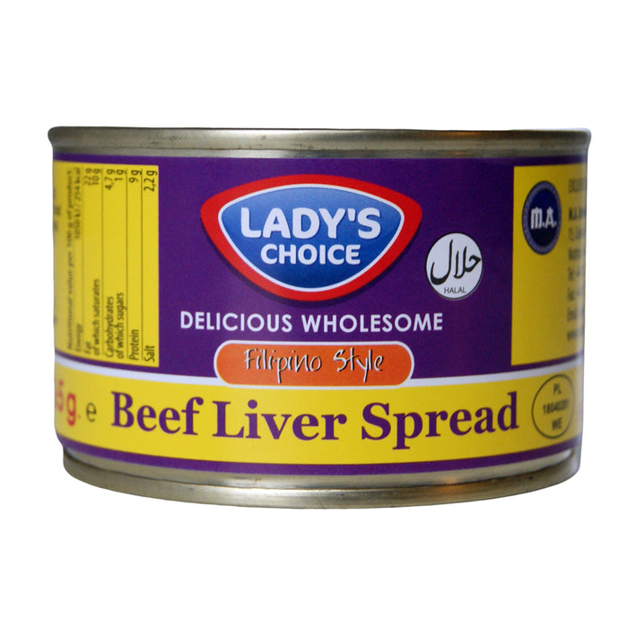 Lady's Choice Beef Liver Spread Filipino Style - 165g