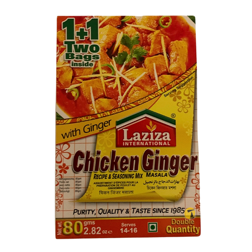 Laziza Chicken Ginger Masala Mix - 80g