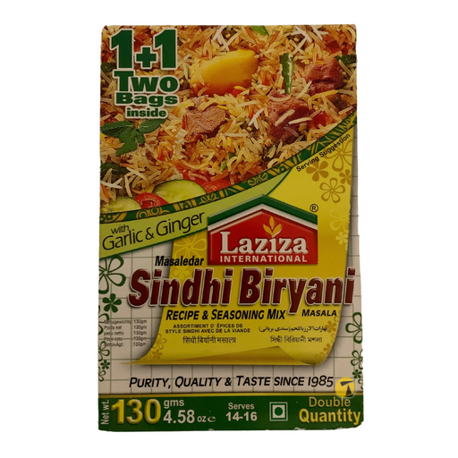Laziza Sindhi Biryani Masala Mix - 130g