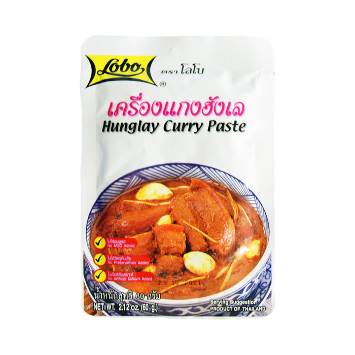 Lobo Hunglay Curry Paste - 60g