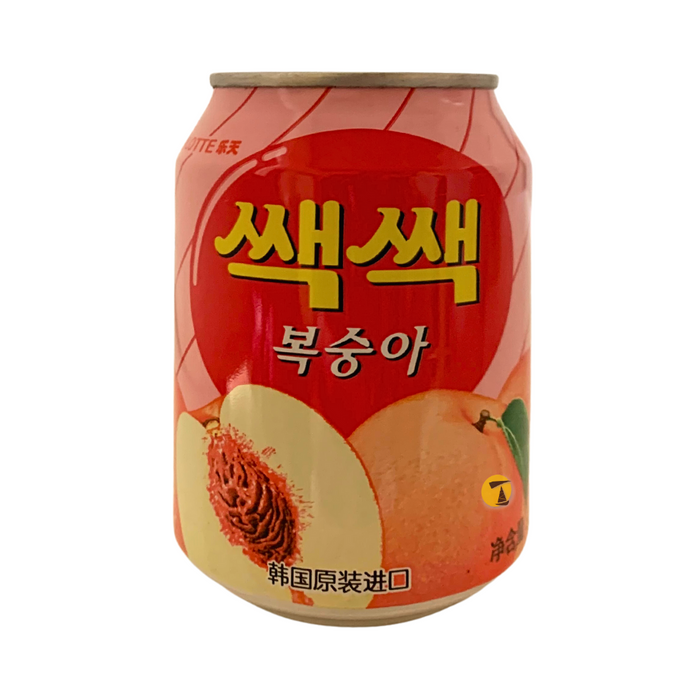 Lotte Sac Sac Peach Juice - 238ml