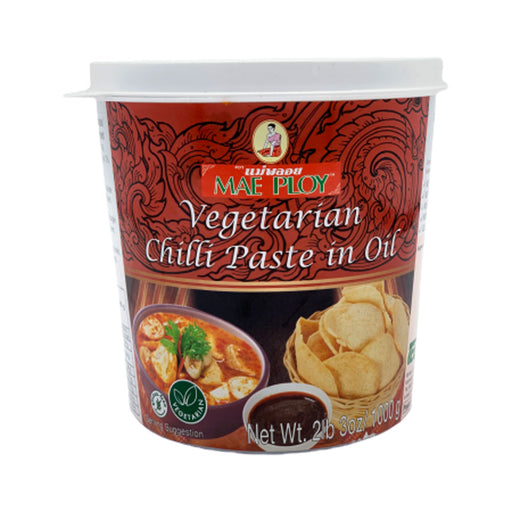 Mae Ploy Vegetarian Chilli Paste in Oil - 1kg