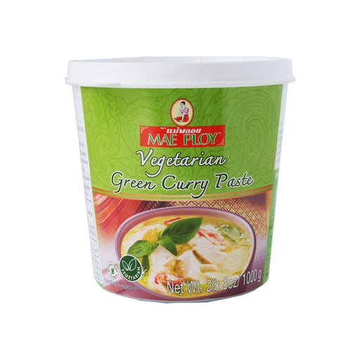 Mae Ploy Vegetarian Green Curry Paste - 1kg