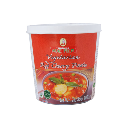 Mae Ploy Vegetarian Red Curry Paste - 1kg