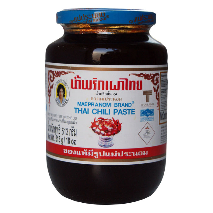 Maepranom Thai Chilli Paste with Shrimps - 513g