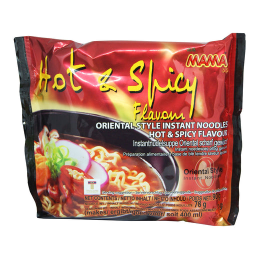 Mama Hot & Spicy Flavour Instant Noodle - 90g