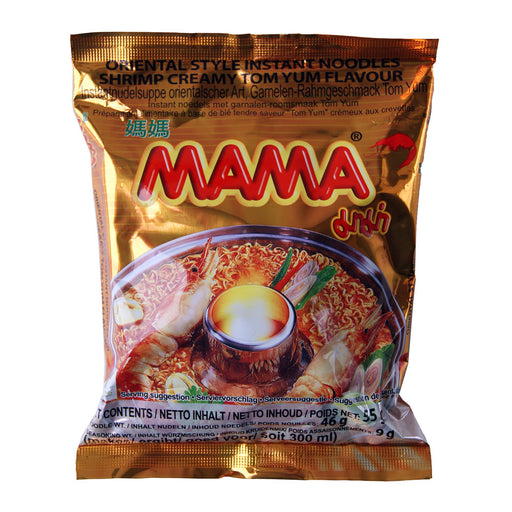 Mama Shrimp Creamy Tom Yum Flavour Noodles - 55g
