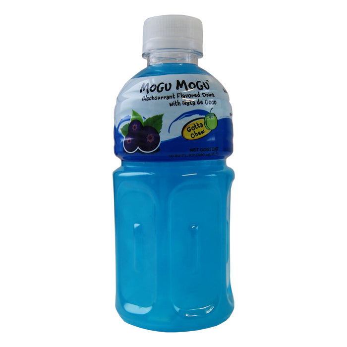 Mogu Mogu Blackcurrant Flavoured Drink with Nata de Coco - 320ml