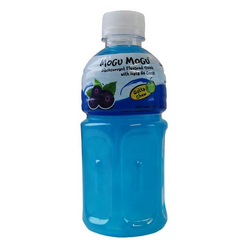 Mogu Mogu Blackcurrant Flavoured Drink with Nata de Coco - 6x320ml