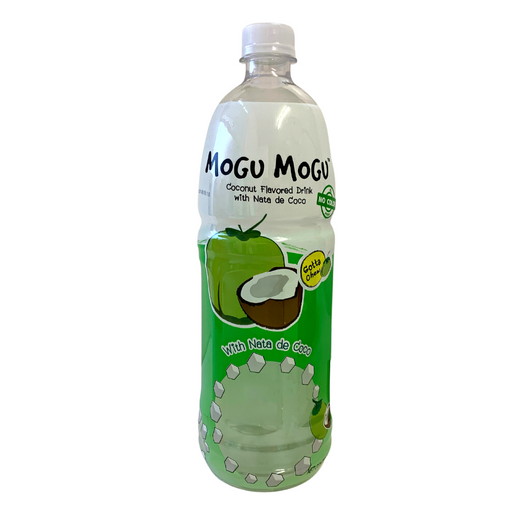 Mogu Mogu Coconut Flavoured Drink with Nata de Coco - 1L