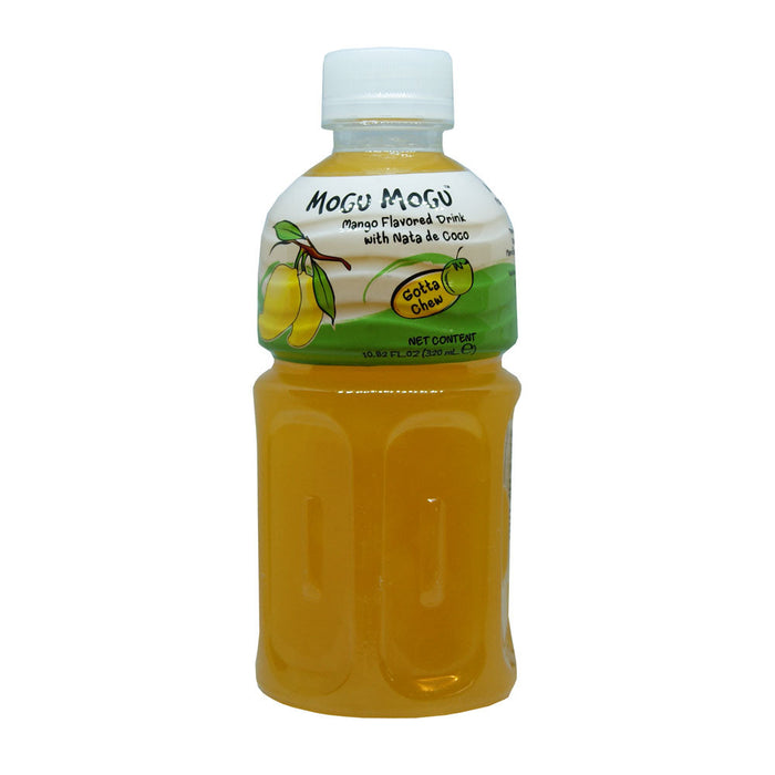 Mogu Mogu Mango Flavoured Drink with NATA de Coco - 6 x 320ml