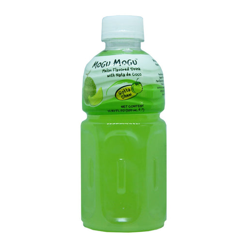 Mogu Mogu Melon Flavoured Drink with Nata de Coco - 6 x 320ml