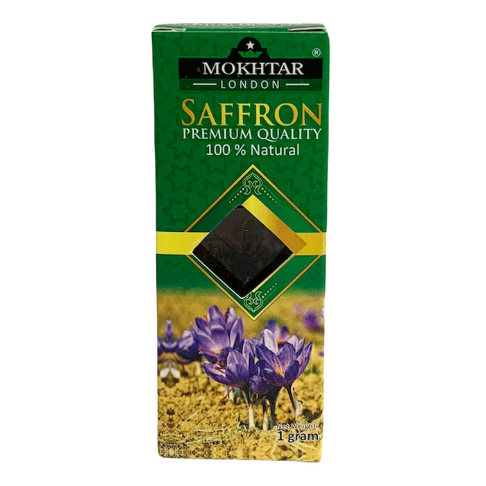 Mokhtar Premium Quality 100% Natural Saffron - 1g
