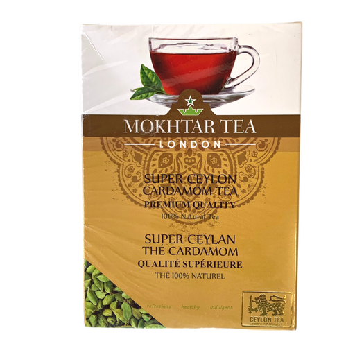 Mokhtar 100% Natural Tea Super Ceylon Cardamom Tea (LOOSE) - 500g