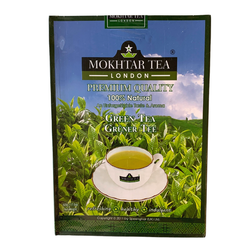 Mokhtar Tea 100% Natural Loose Green Tea - 500g