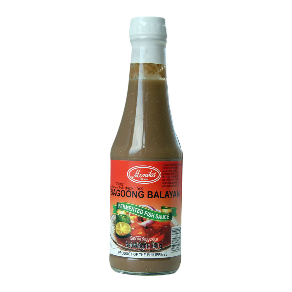 Monika Bagoong Balayan - Fermented Fish Sauce - 340g — Tradewinds ...