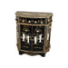 Mother of Pearl Black Lacquer Cabinet