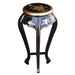 Mother of Pearl Black Lacquer Plant Stand