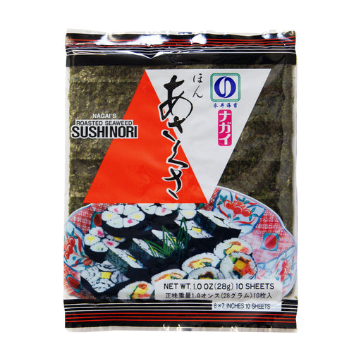 Nagai Red Roasted Seaweed Sushi Nori - 28g