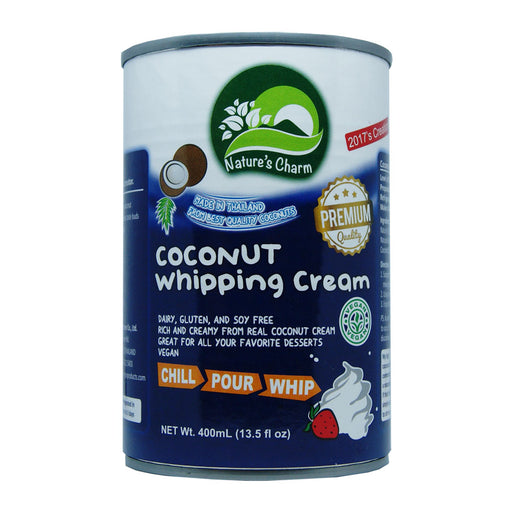 Nature's Charm Coconut Whipping Cream - 400g