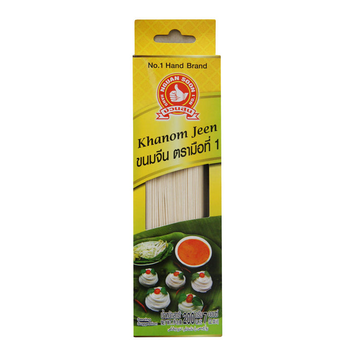 No.1 Hand Brand Khanom Jeen Thai Noodle for Curry - 200g