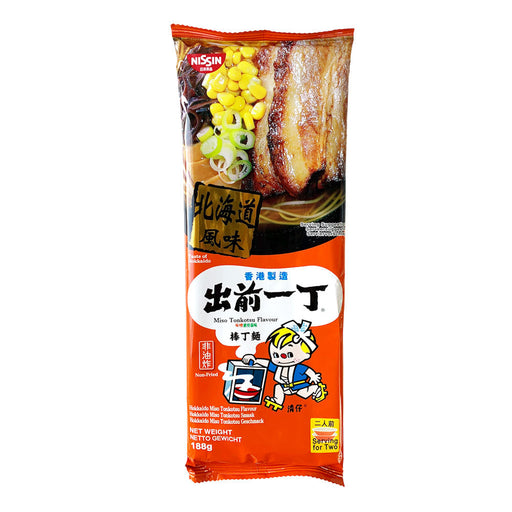 Nissin Demae Ramen Bar Noodle - Hokkaido Miso Tonkotsu Flavour - 175g