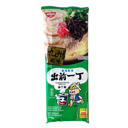 Nissin Demae Ramen Bar Noodle - Kyushu Tonkotsu Flavour - 176g