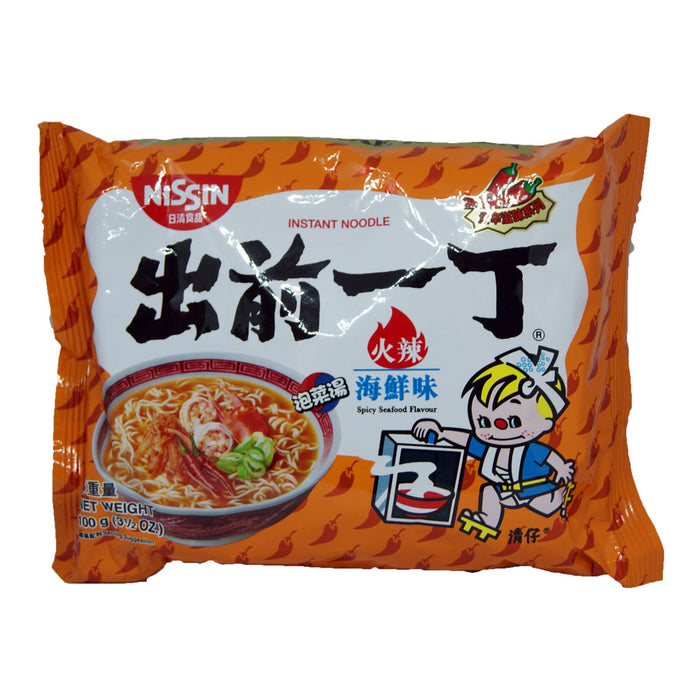 Nissin Spicy Seafood Noodles - 100g