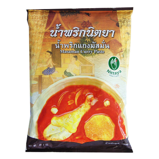 Nittaya Masaman Thai Curry Paste - 1kg