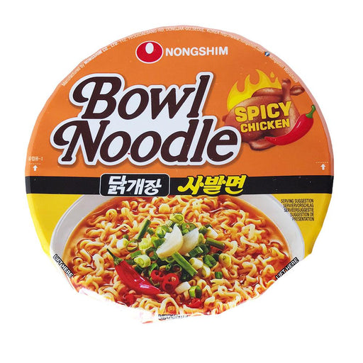 Nong Shim Spicy Chicken Bowl Noodle Soup - 100g