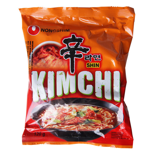 Nong Shim Kimchi Ramyun Noodle Soup - 5 x 120g