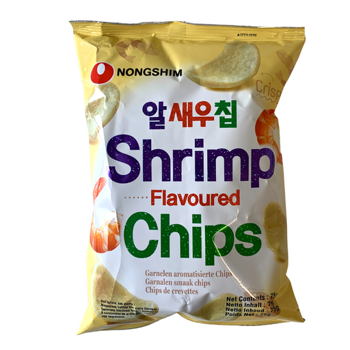 Nong Shim Shrimp Flavour Chips - 75g