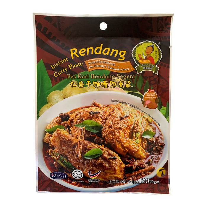 Instant Rendang Paste Nyor Nyar Instant Rendang Curry Paste - 120g — Tradewinds Oriental Shop
