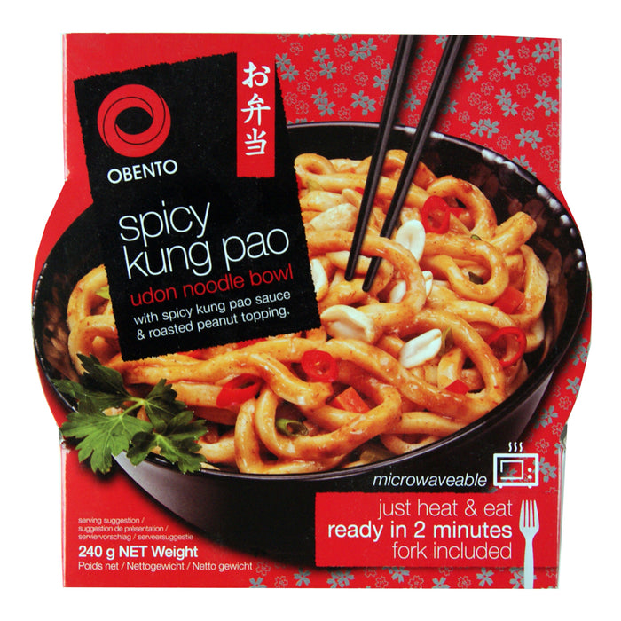 Obento Spicy Kung Pao Udon Pot Noodle - 240g