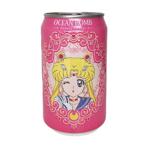 Ocean Bomb Sailor Moon Sparkling Water - Pomelo Flavour - 330ml