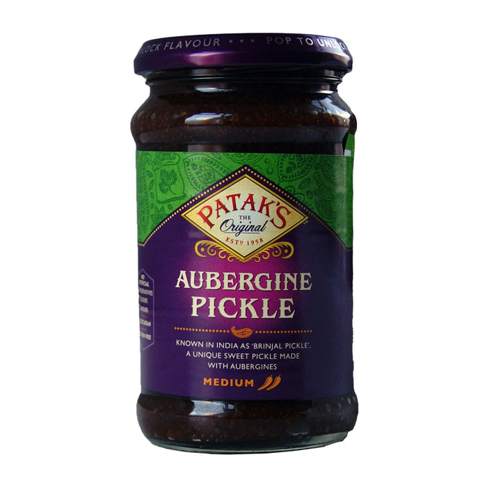 Patak's Aubergine Pickle (Medium) - 312g