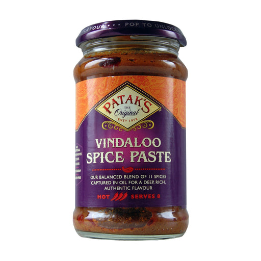 Patak's Vindaloo Spice Paste  (Hot) - 283g