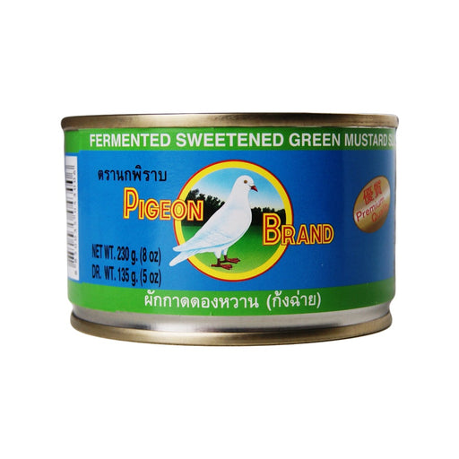 Pigeon Brand Fermented Sweetened Green Mustards - 230g