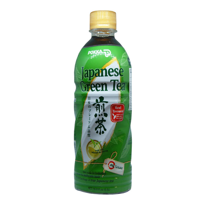 Pokka Japanese Green Tea - No Sugar - 500ml