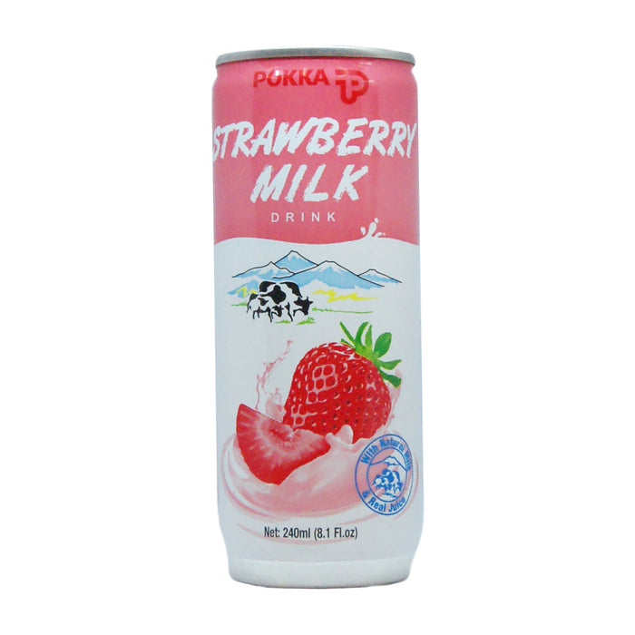 Pokka Strawberry Milk Drink - 240ml