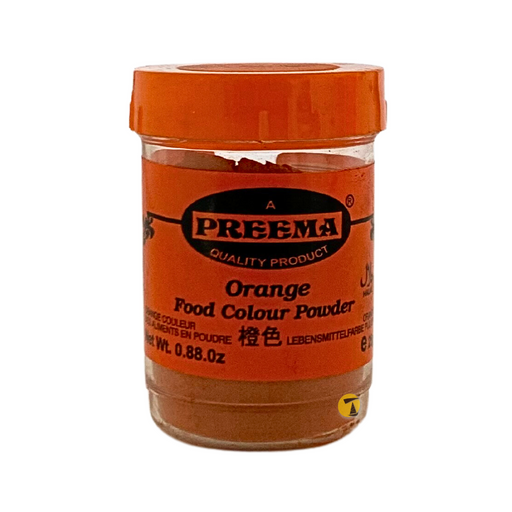 Preema Deep Orange Food Colour Powder - 25g