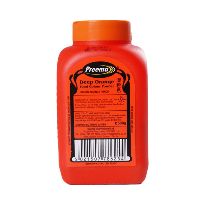 Preema Orange Colour Powder - 500g