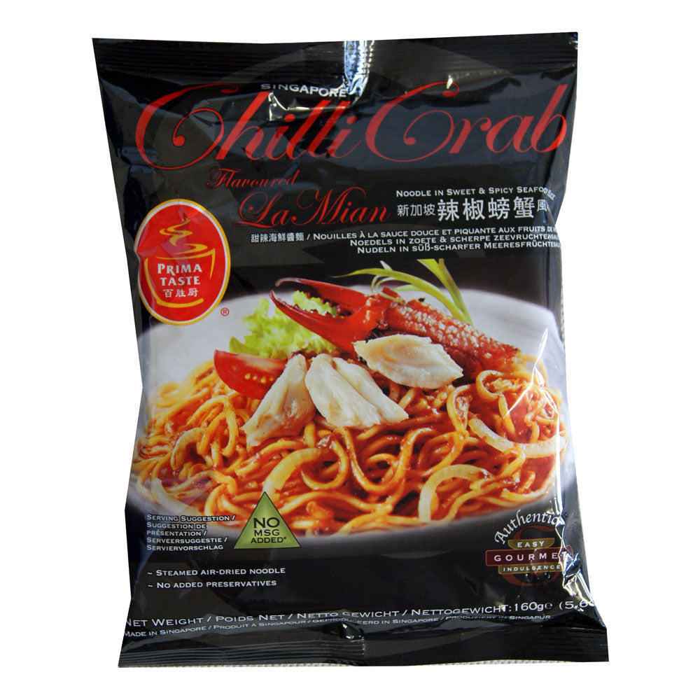 Prima Taste Singapore Chilli Crab La Mian 160g — Tradewinds Oriental Shop
