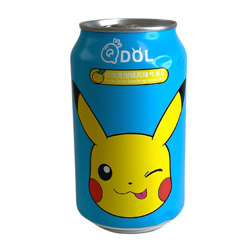 Qdol Pokemon Sparkling Water -  Citrus Flavour - 330ml