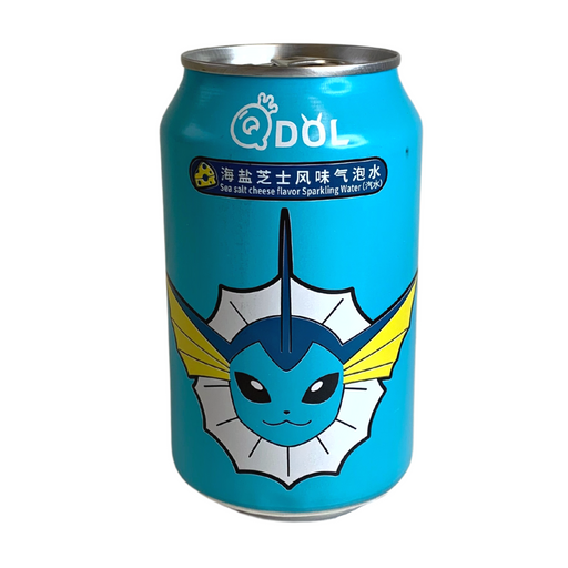Qdol Pokemon Sparkling Water -  Sea Salt Cheese Flavour - 330ml