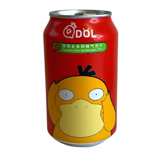 Qdol Pokemon Sparkling Water -  Strawberry Flavour - 330ml