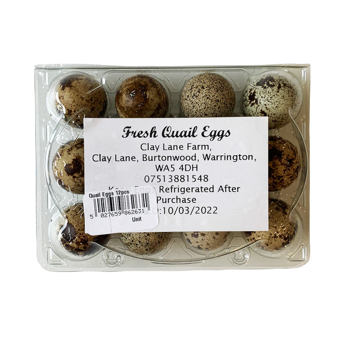 Quail Eggs - 12 Eggs