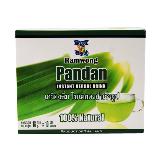 Ramwong Pandan Instant Herbal Drink - 10 Sachets